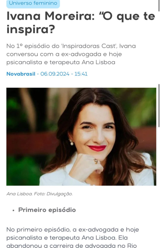 Ana Lisboa — Universo Feminino